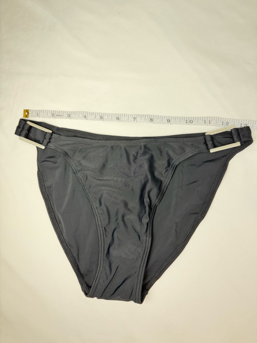 Womens Bikini Bottom with Side Buckles